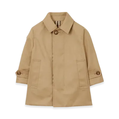 Burberry Kids Braxton Raincoat "Checked"