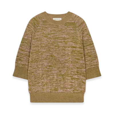 DRIES VAN NOTEN Women's Bicolor Sweater "Pink"