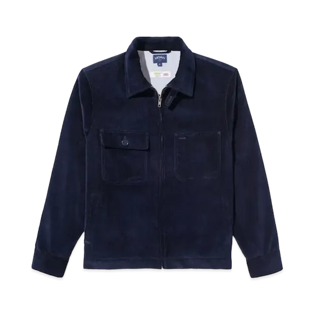 Noah Corduroy Work Jacket "Dark Navy"