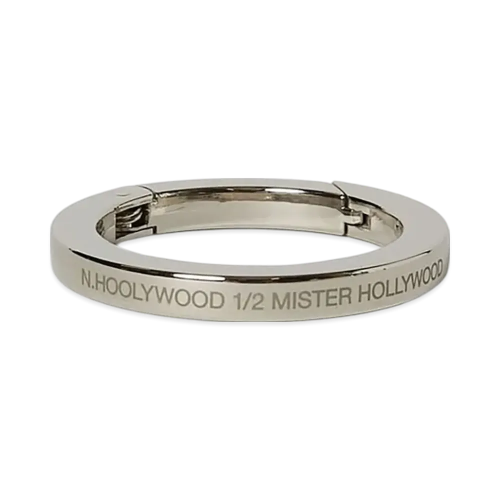 N.HOOLYWOOD Key Ring "Silver"
