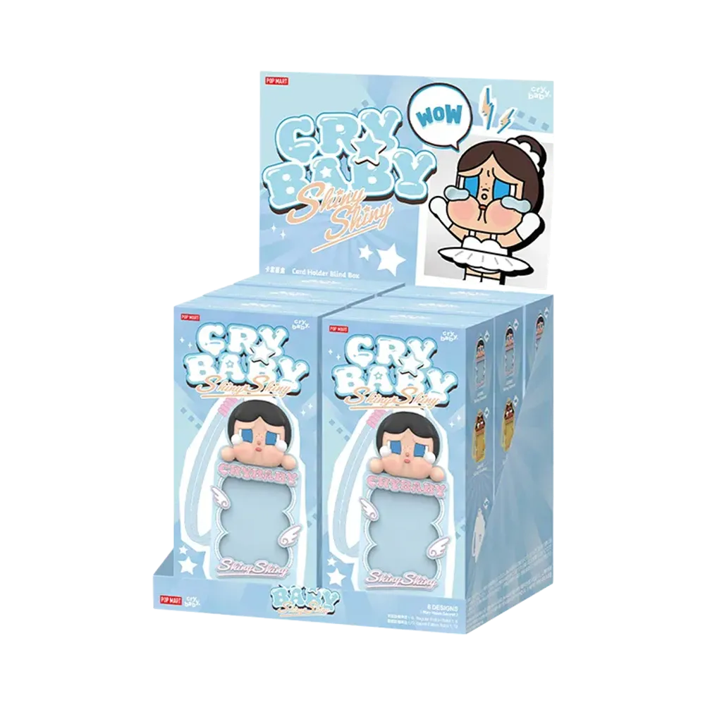 POP MART CRYBABY SHINY SHINY SERIES-Card Holder Blind Box [Assortment Box]