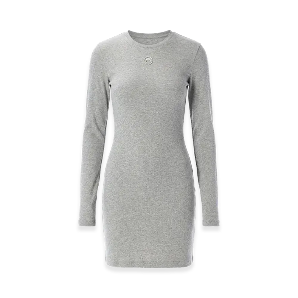 Marine Serre Women's Dresses "Gray"