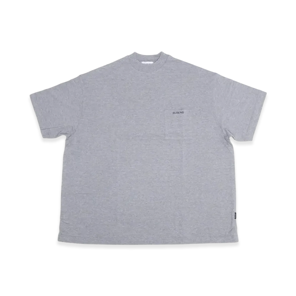 ALOUND Oversized Pocket Tee "Grey"