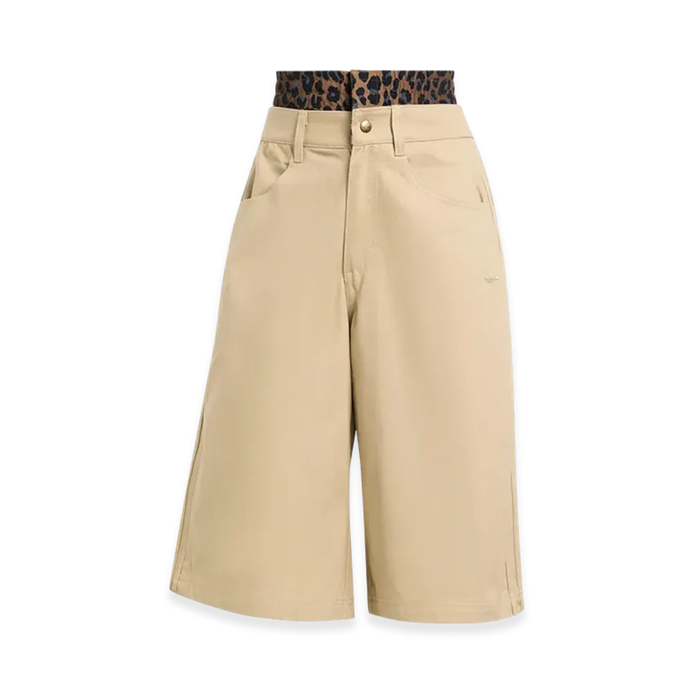 adidas Firebird Utility Shorts "Stone Khaki"