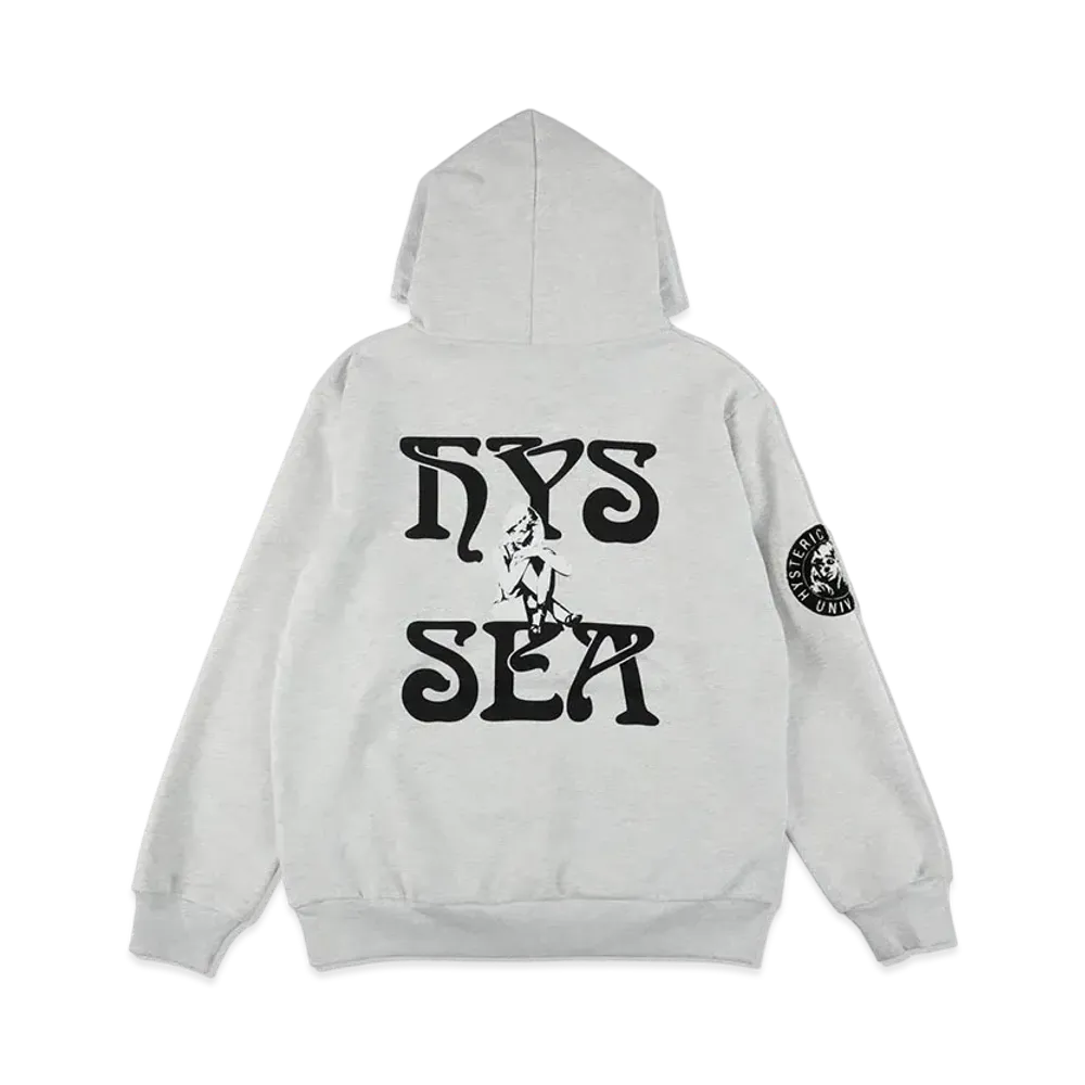 WIND AND SEA x HYSTERIC GLAMOUR Hoodie "Gray"