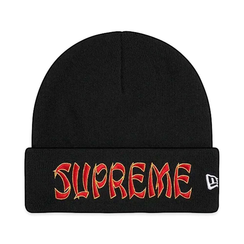 Supreme New Era Action Beanie "Black"