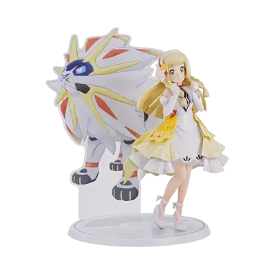 BANDAI "Ichiban Kuji" -Pokemon Masters EX 7th Anniversary- Last One Prize Lillie (24th Anniversary) & Solgaleo MASTERLISE PLUS