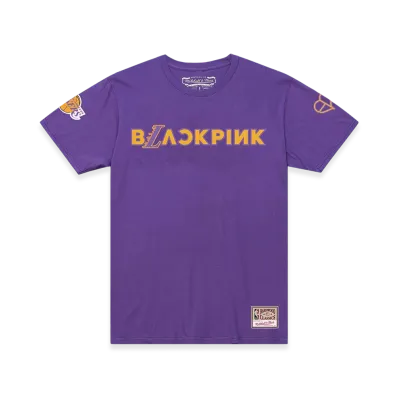 Mitchell & Ness x BLACKPINK Lakers Tee "Purple"