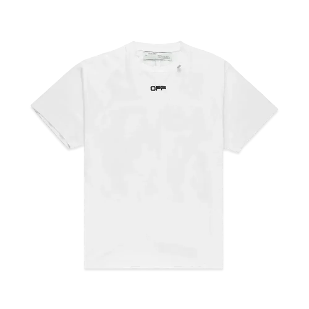 OFF-WHITE Oversized Fit Caravaggio Square T-Shirt "White"