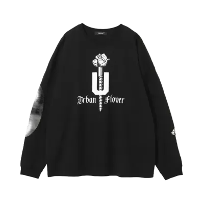 UNDERCOVER Cotton Long Sleeve T-Shirt "Black"