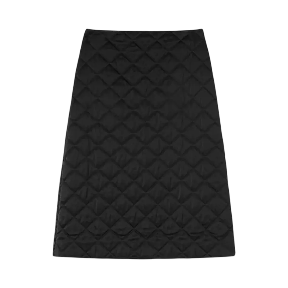 Jil Sander Women's Quilted Skirt "Black"