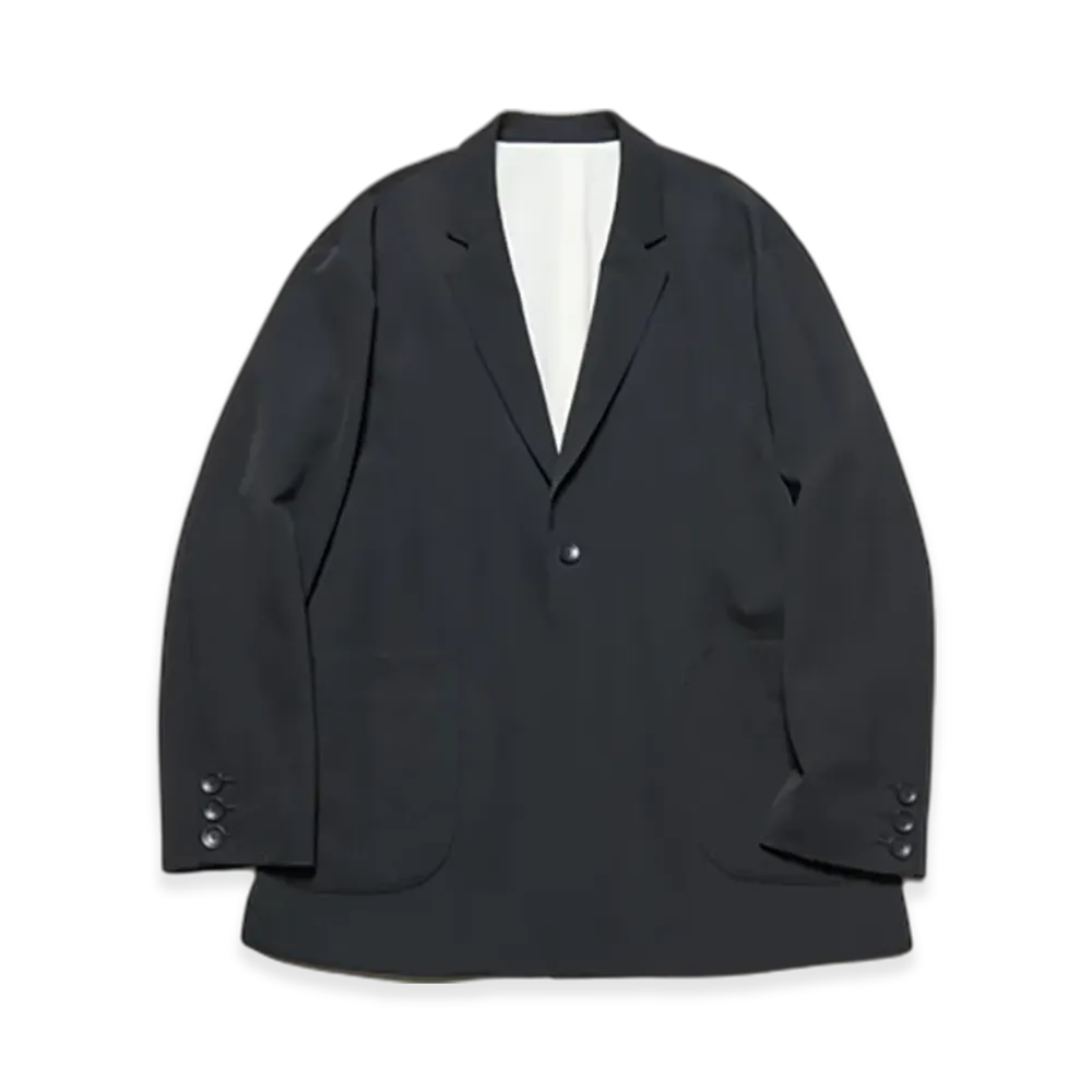 SOPHNET. Washer Wool Relax-Fit Blazer "Black"