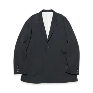 SOPHNET. Washer Wool Relax-Fit Blazer "Black"