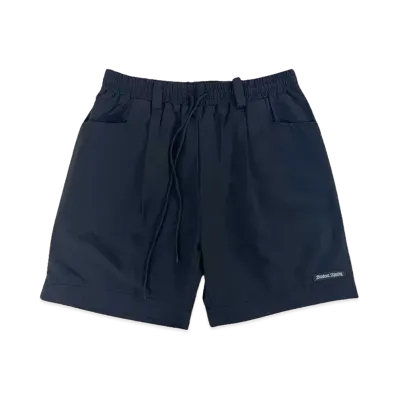 Student Apathy Nylon half pants "BLACK"