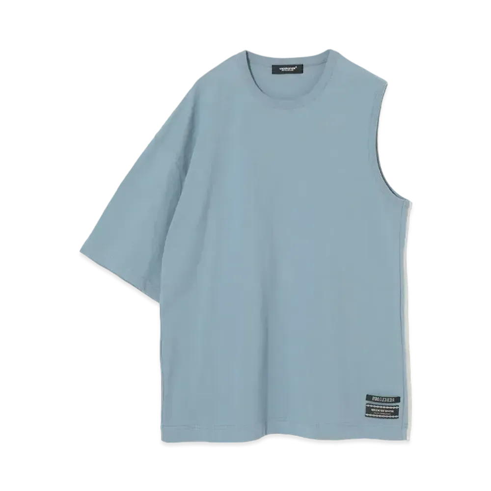 UNDERCOVER Cotton Asymmetric T-Shirt "Gray Base"
