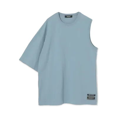 UNDERCOVER Cotton Asymmetric T-Shirt "Gray Base"