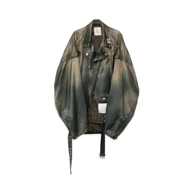 Maison MIHARA YASUHIRO Satin Riders Jacket "Green"
