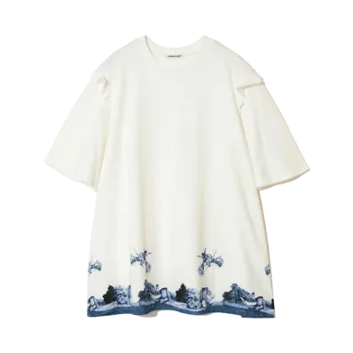 UNDERCOVER Cotton Frill T-Shirt "White"