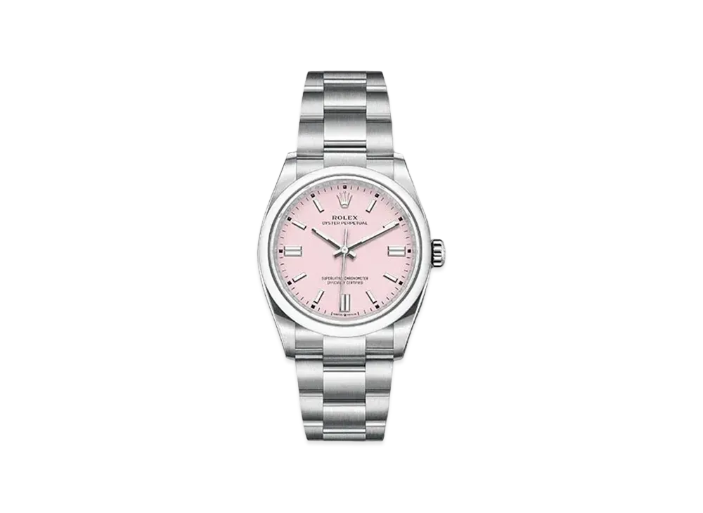 ROLEX Oyster Perpetual 36 Candy Pink Dial 126000