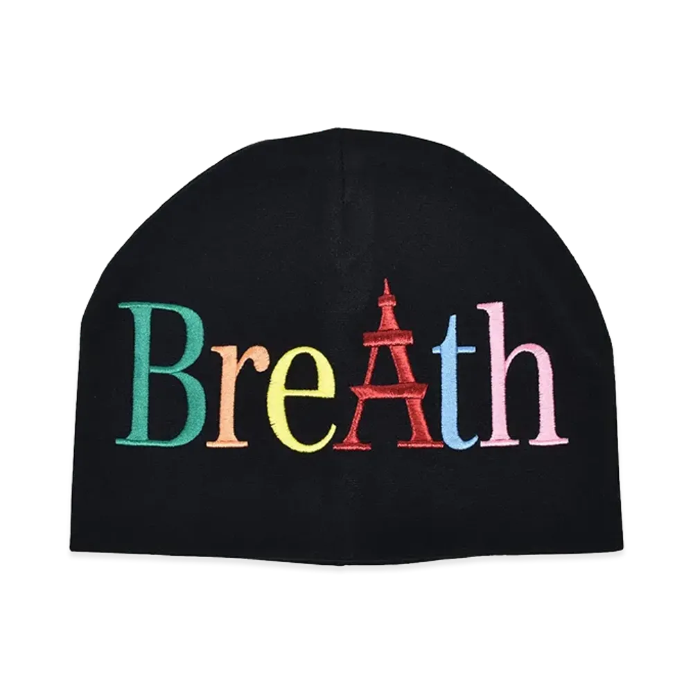 BREATH Rainbow Logo Skull Cap "Black"