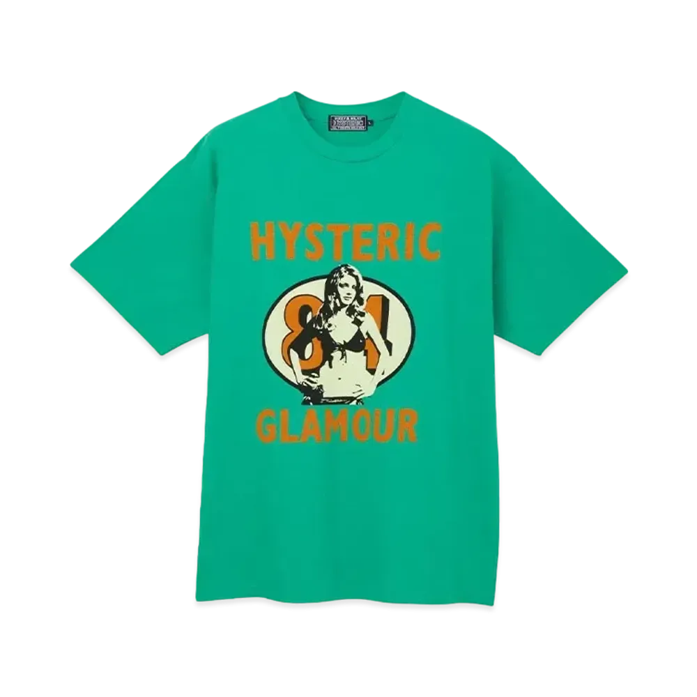 HYSTERIC GLAMOUR Coyote Tee "Green"