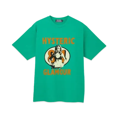 HYSTERIC GLAMOUR Coyote Tee "Green"