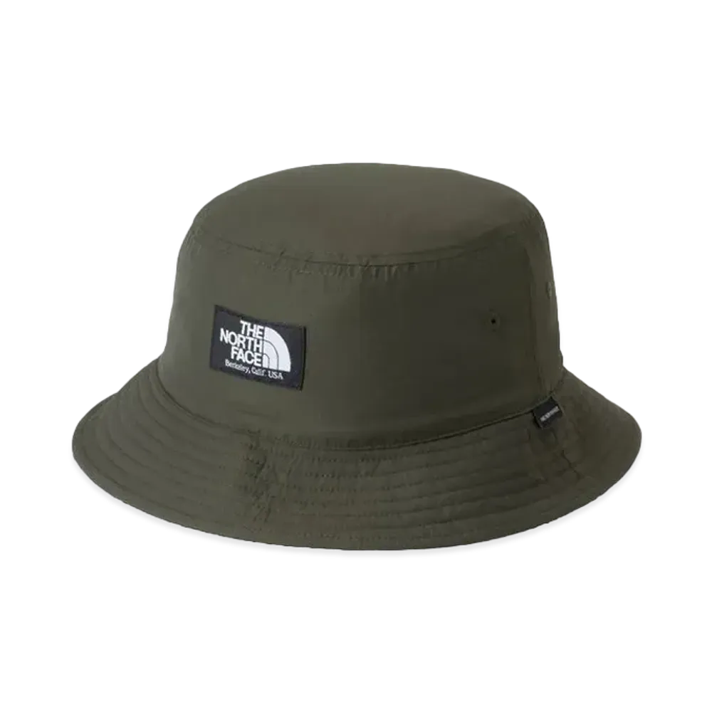 The North Face Reversible Fleece Bucket Hat "New Taupe x Black"