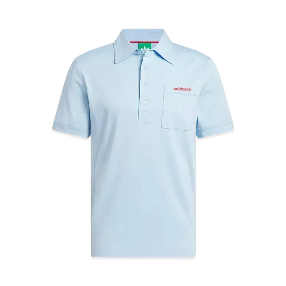adidas Originals Golf Chest Pocket Short Sleeve Shirt "Clear Sky"