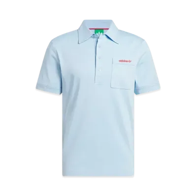 adidas Originals Golf Chest Pocket Short Sleeve Shirt "Clear Sky"
