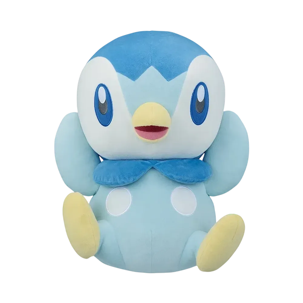 BANDAI "Ichiban Kuji" -2024 Pokemon Collection Kuji ~Welcome to the Pokemon House~- Last One Prize Life-sized Piplup Plush