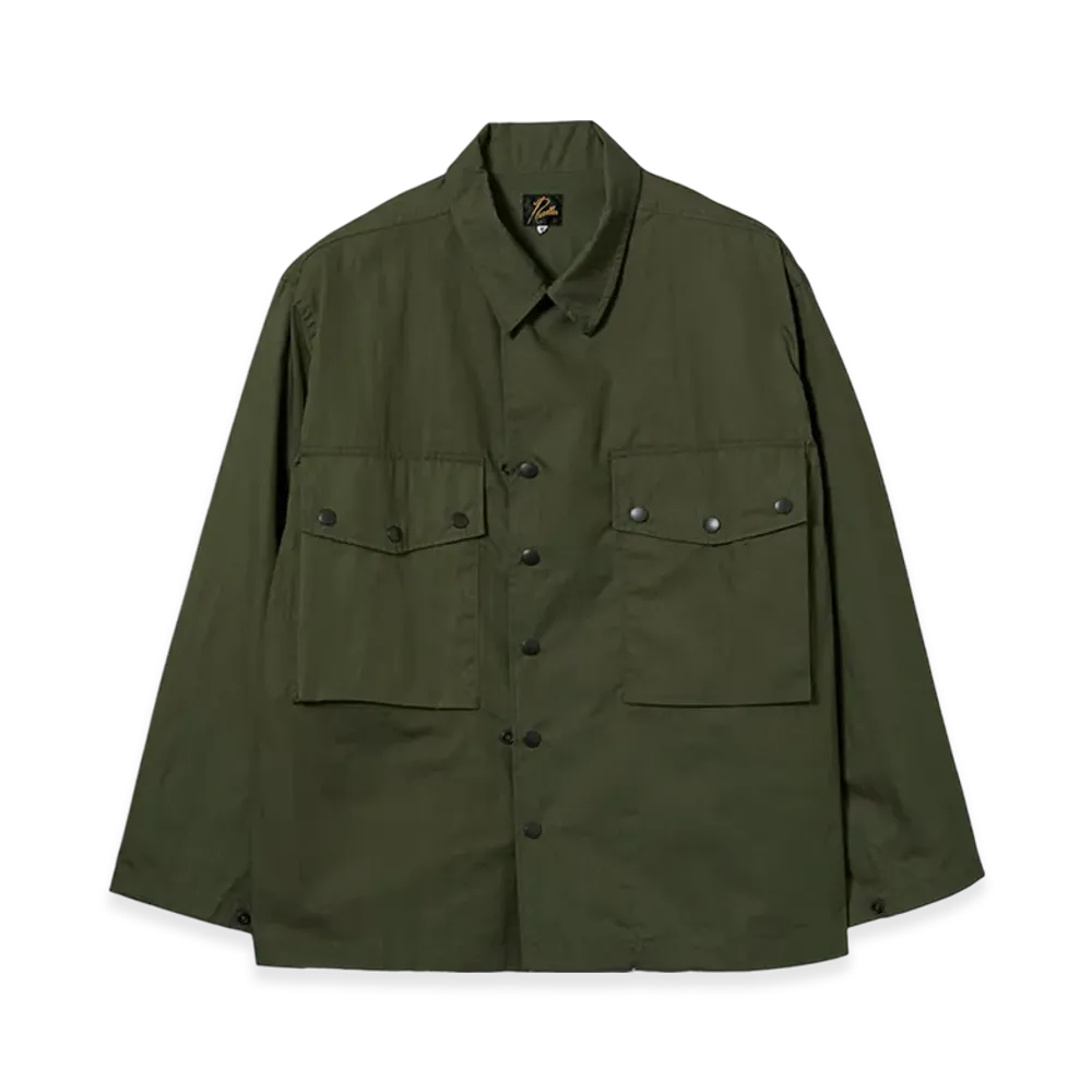 NEEDLES x Studious Field Jacket - C/N Oxford Cloth "Olive"