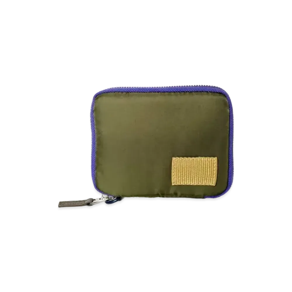 sacai x PORTER / Nylon Wallet #2 "Khaki"