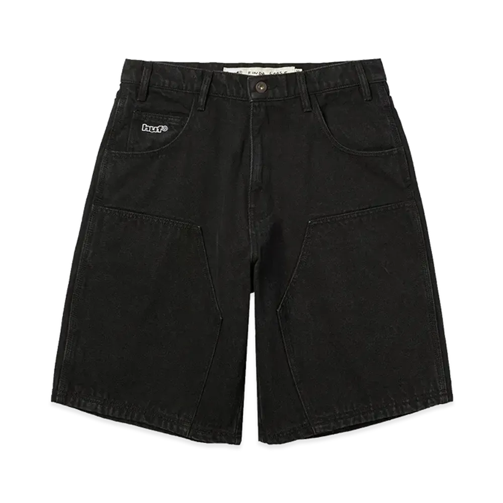 HUF Kinda Loose Double Knee Short "Faded Black"