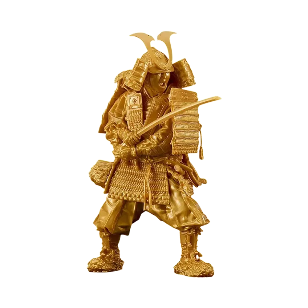 Max Factory "PLAMAX" 1/12 Kamakura Period Armored Warrior: Gold Color Edition
