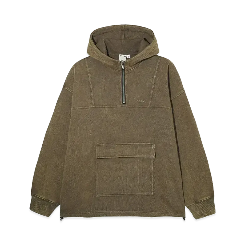 X-Girl Anorak Sweat Top "Brown"