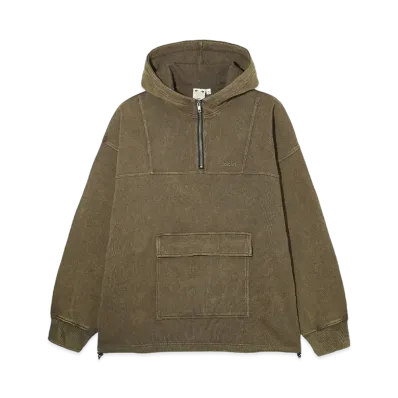 X-Girl Anorak Sweat Top "Brown"