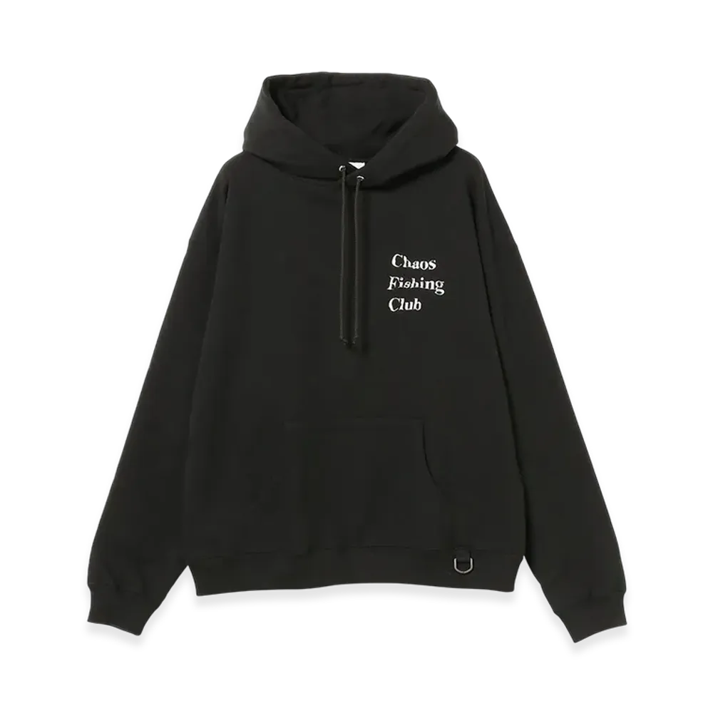 Chaos Fishing Club Logo Hoodie "Black"