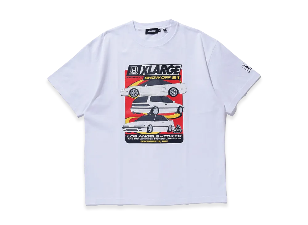 XLARGE x Honda Showoff S/S Tee "White"