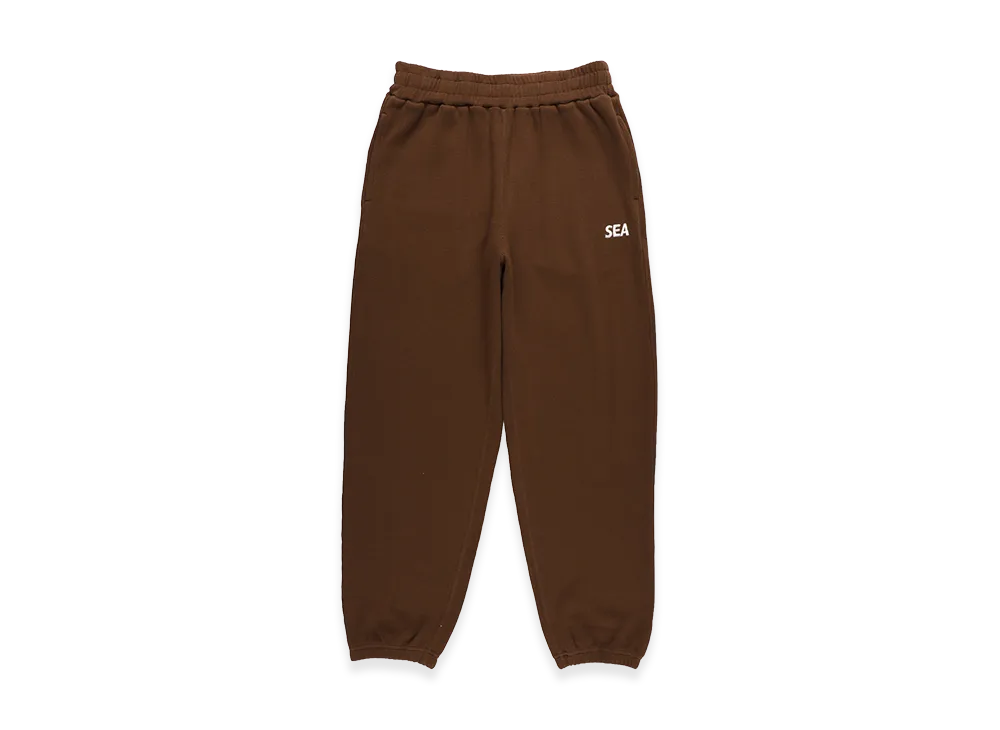 WIND AND SEA Heavy Waffle Sweat Pants "Brown"