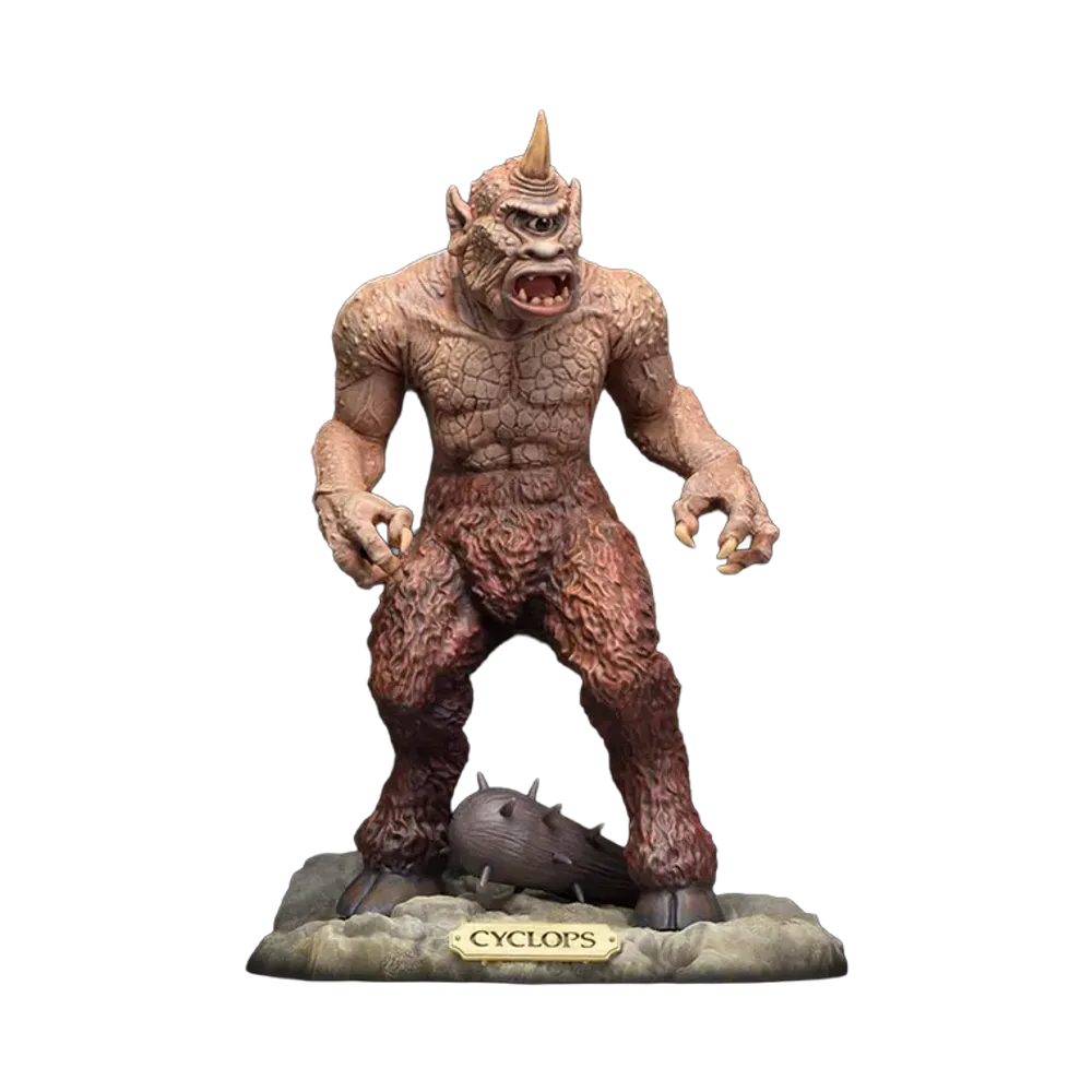 XPLUS "XPLUS MODEL KIT" -The 7th Voyage of Sinbad- 1/35 Scale Cyclops Plastic Model Kit - Package Renewal Version