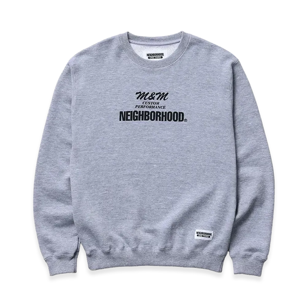 NEIGHBORHOOD x OT x M&M . Kids Sweat Shirt "Gray"