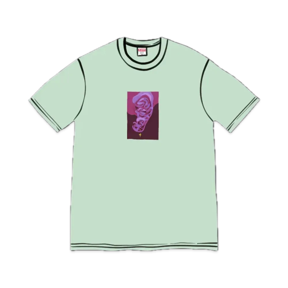 Supreme Ear Tee "Pale Aqua"