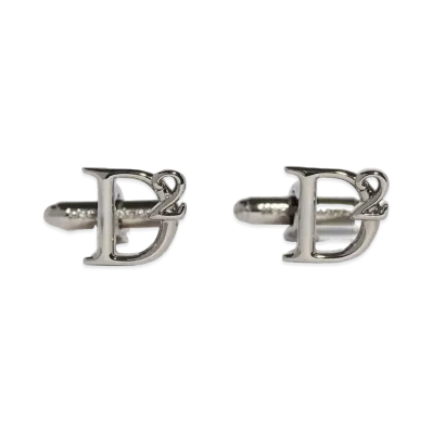 Dsquared2 D2 Statement Cufflinks "Silver"