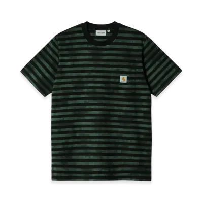 Carhartt WIP Scotty Stripe Chromo Pocket T-Shirt "Treehouse Chromo"