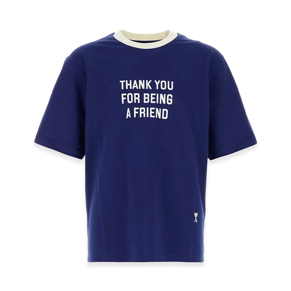AMI PARIS T-Shirts "Royal Blue"