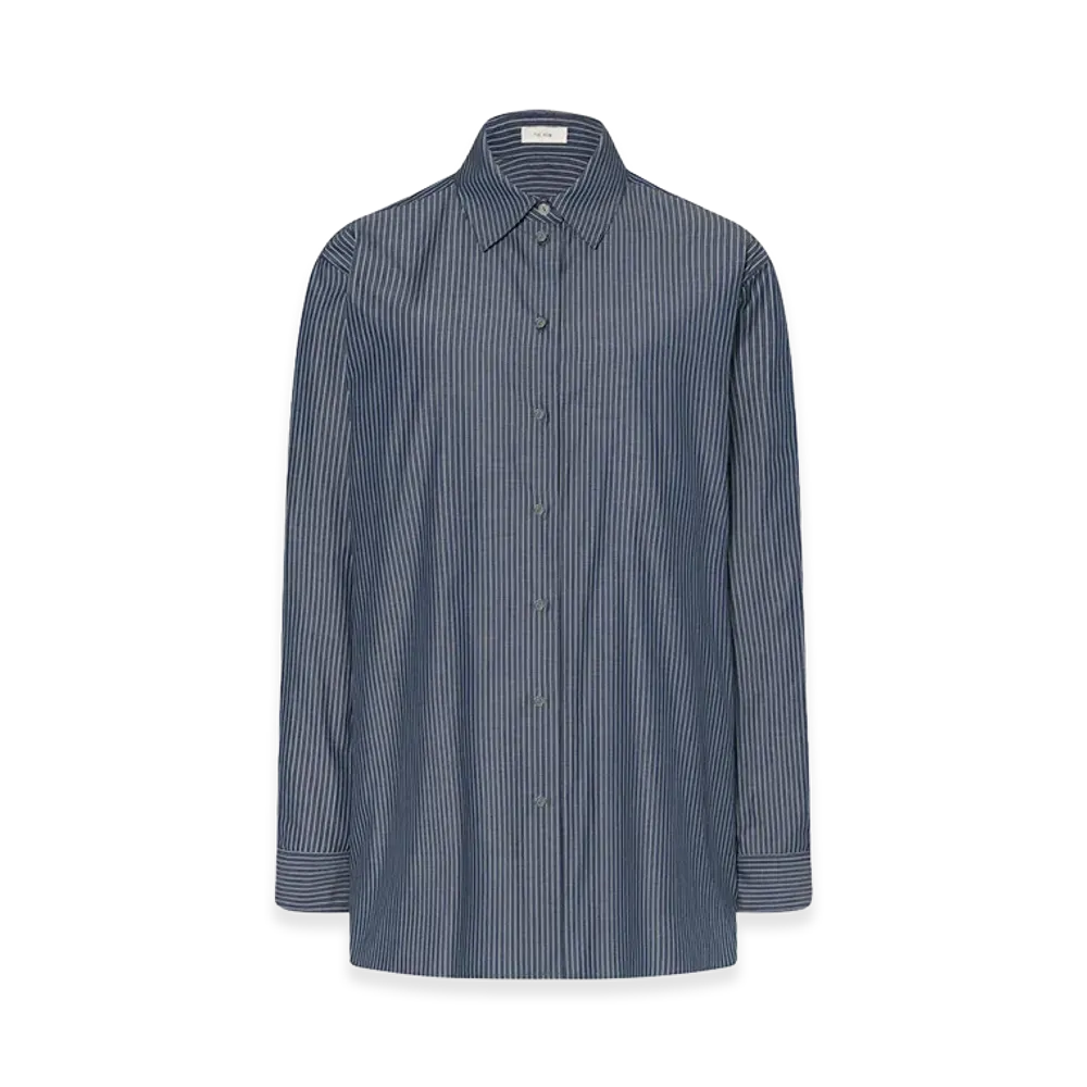 The Row Women's Sisilia Cotton Shirt "Blue"