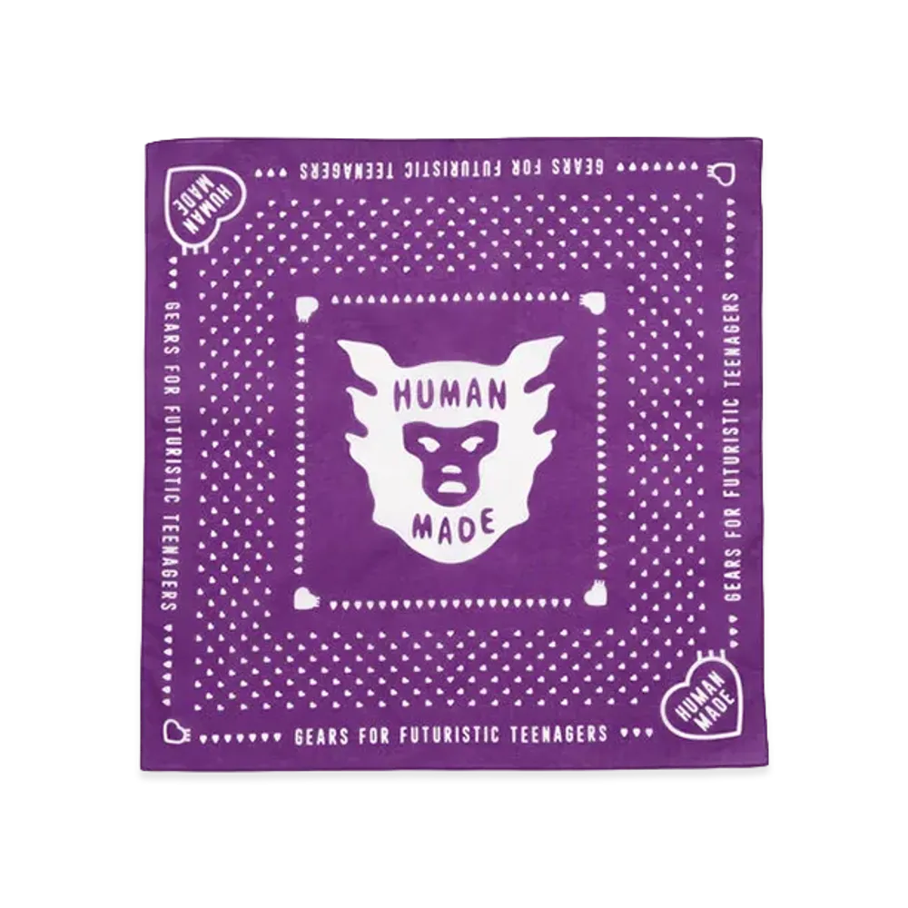 HUMAN MADE Bandana "Purple"