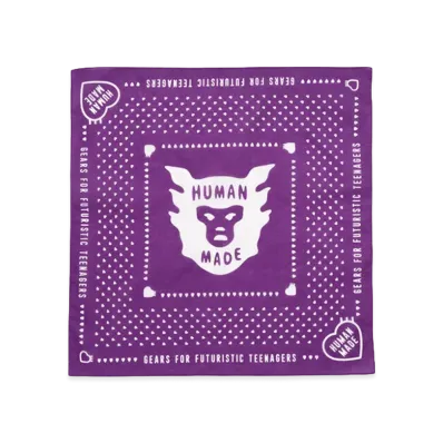 HUMAN MADE Bandana "Purple"