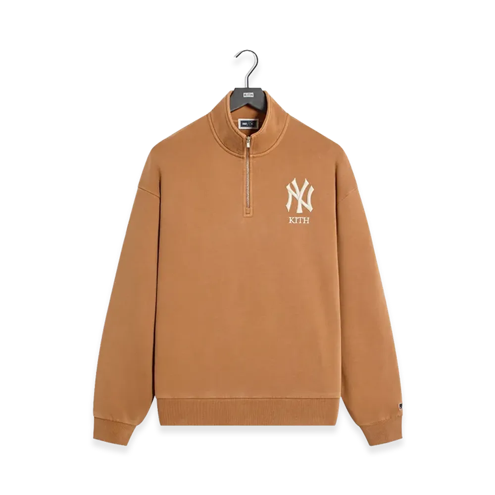 Kith x The New York Yankees Vintage Nelson Quarter Zip "Dusk"