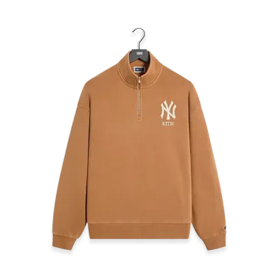 Kith x The New York Yankees Vintage Nelson Quarter Zip "Dusk"